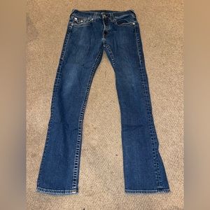 true religion size 32 ricky relaxed straight